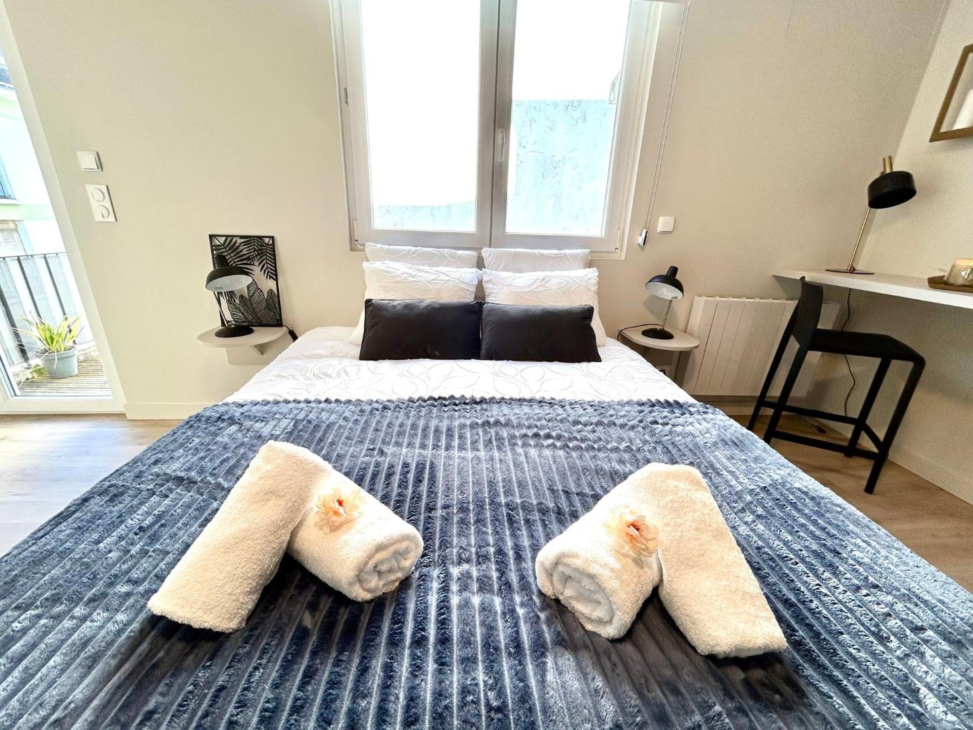 O Studio Terrasse - Centre Ville De Lorient - Gare מראה חיצוני תמונה
